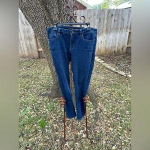 Michael Kors size 10 dark denim skinny jeans
